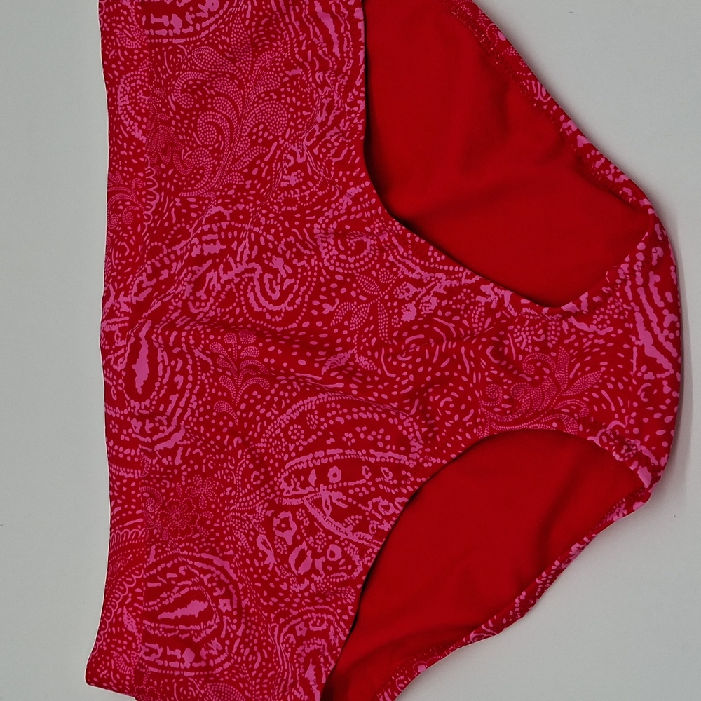 Raisins Las Virgenes Via Top Island Plus Bottom 2pc Bikini Set Red 20W - Picture 10 of 16